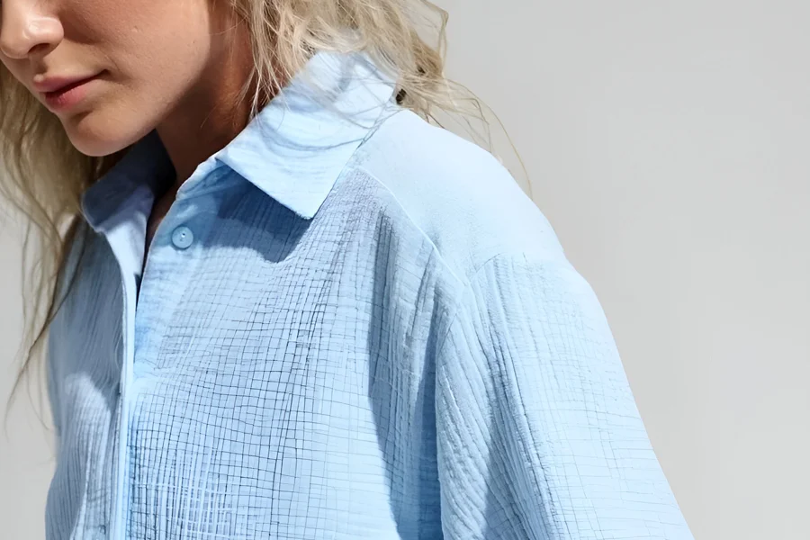 Lightweight Muslin Blouse for Women