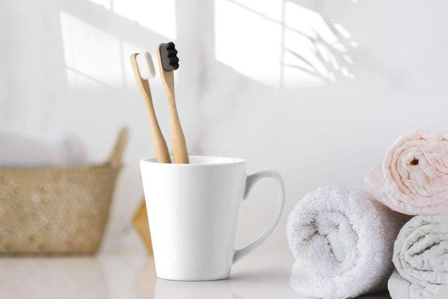 Eco-Friendly Bamboo Toothbrush Set